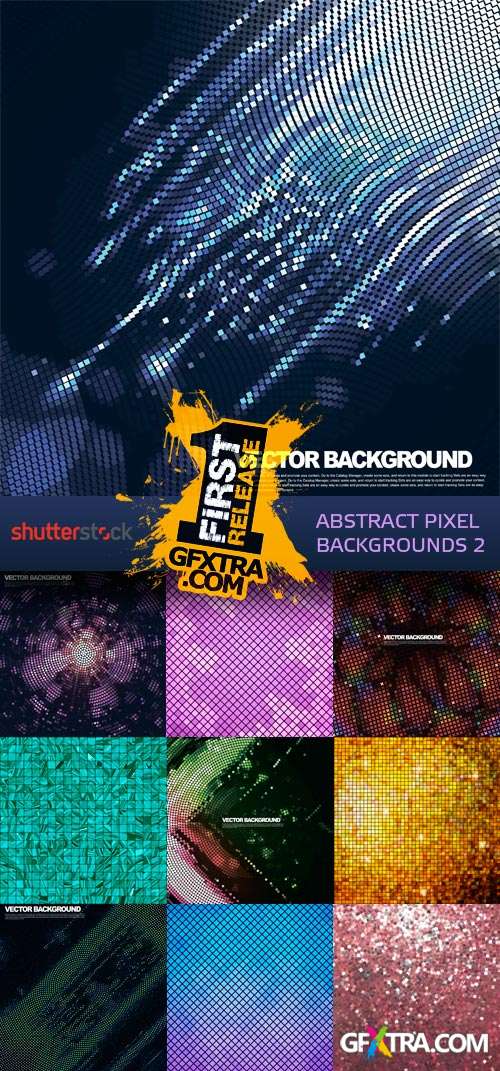 Amazing SS - Abstract Pixel Backgrounds 2, 25xEPS