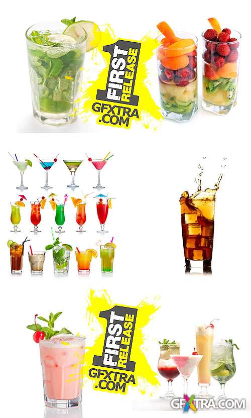 SS Cocktails on white backgrounds - 20 UHQ photos