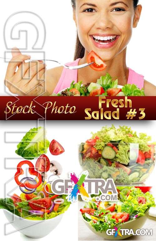 Fresh Salads #3 - Stock Photo