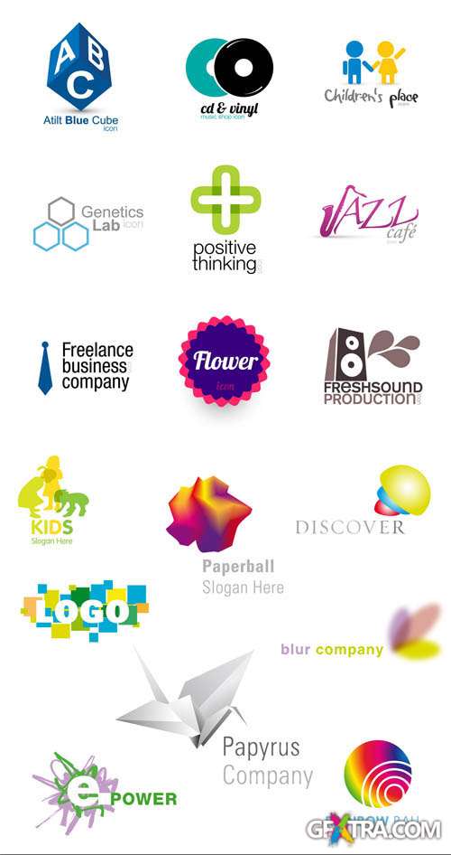 Logo Elements Vector Set #120