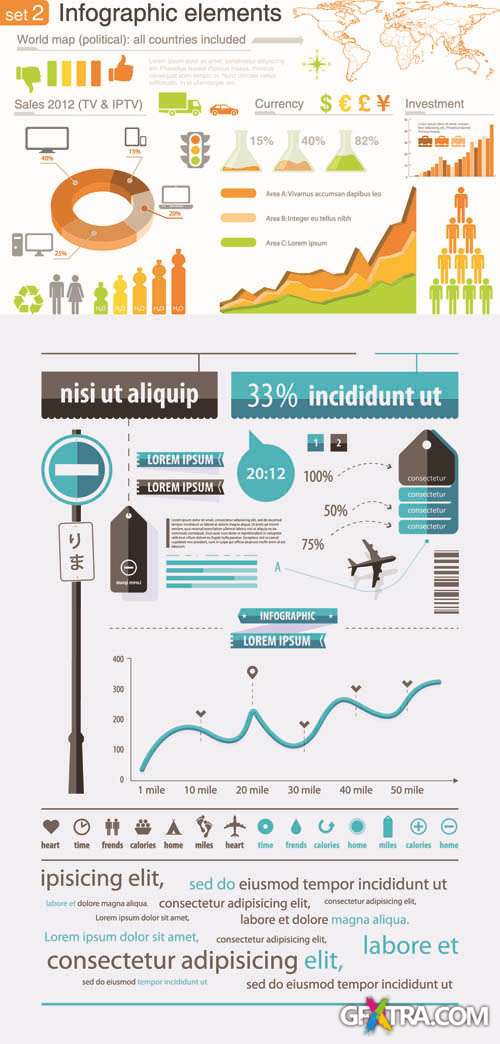 Infographics Vector Pack #204