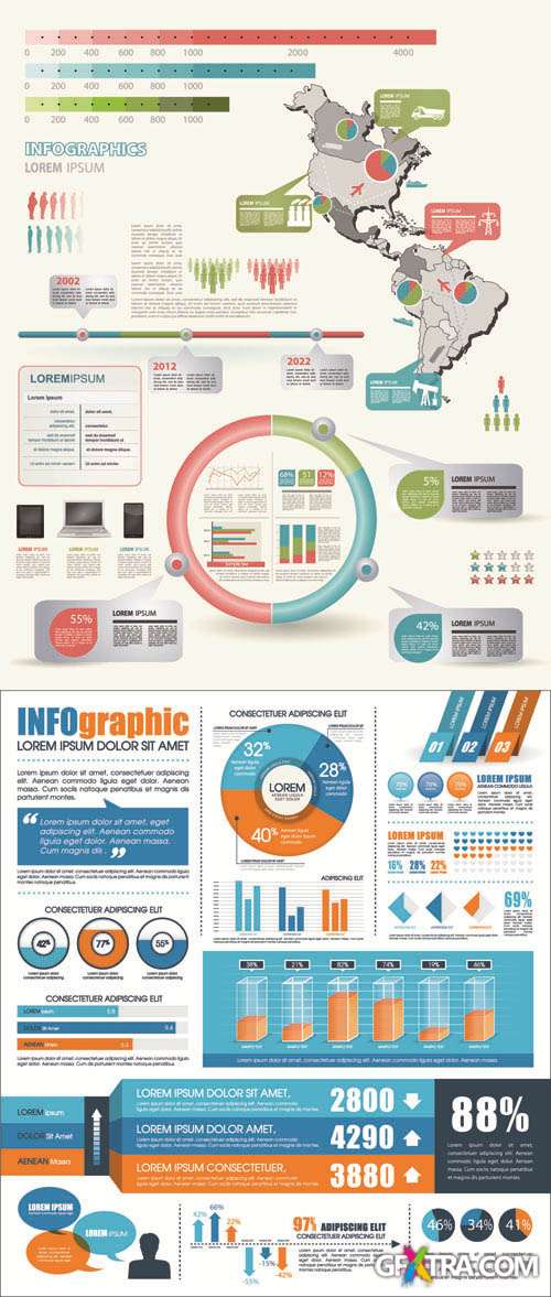 Infographics Vector Pack #211