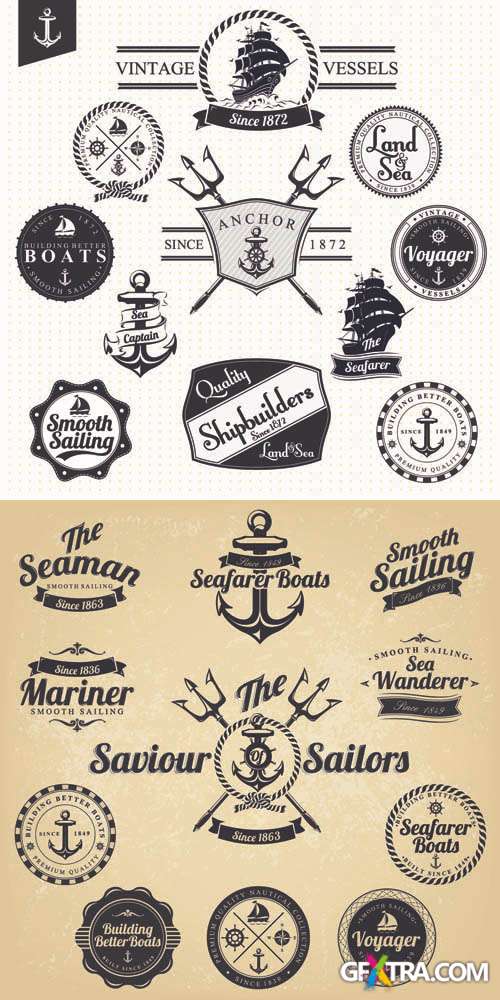 Labels Vector Collection #140