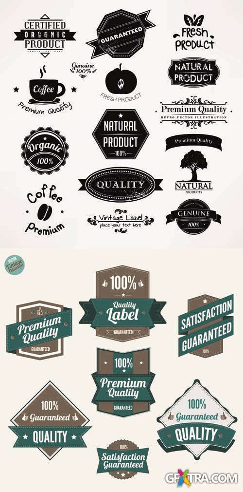 Labels Vector Collection #157