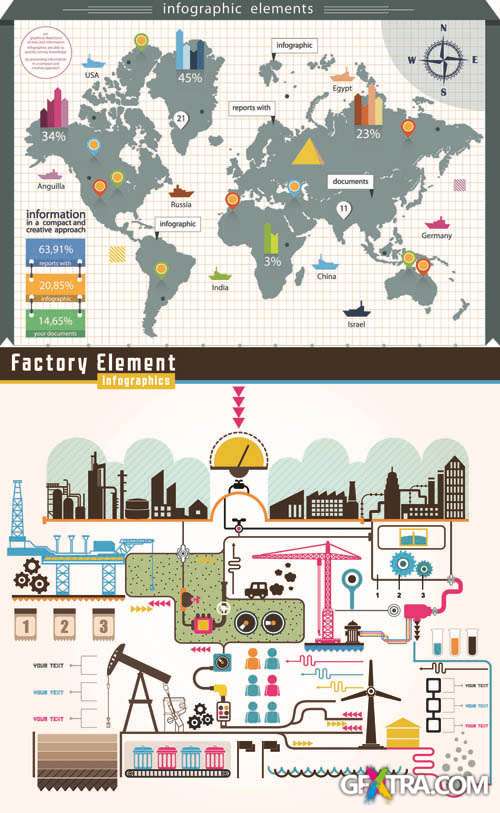 Infographics Vector Pack #213