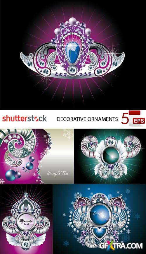 Decorative Ornaments 5xEPS