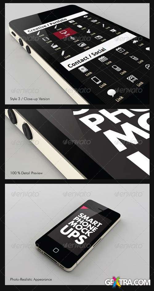 GraphicRiver: Smart Phone / Mobile Mock-ups