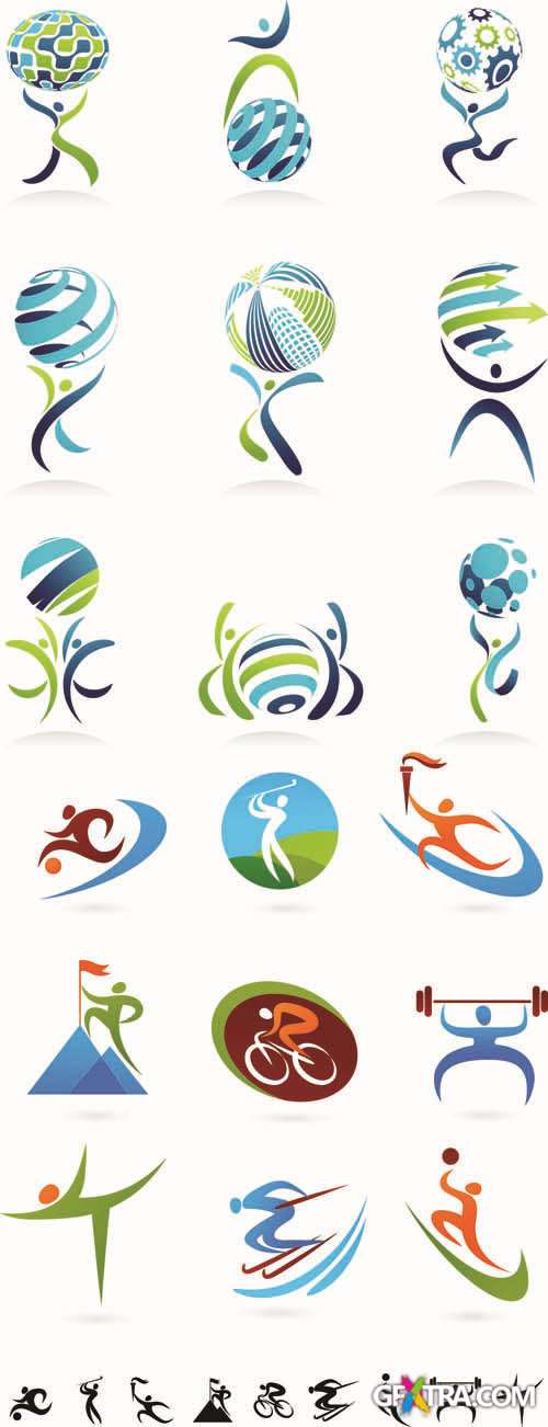 Sport - Vector Design Elements Set #73