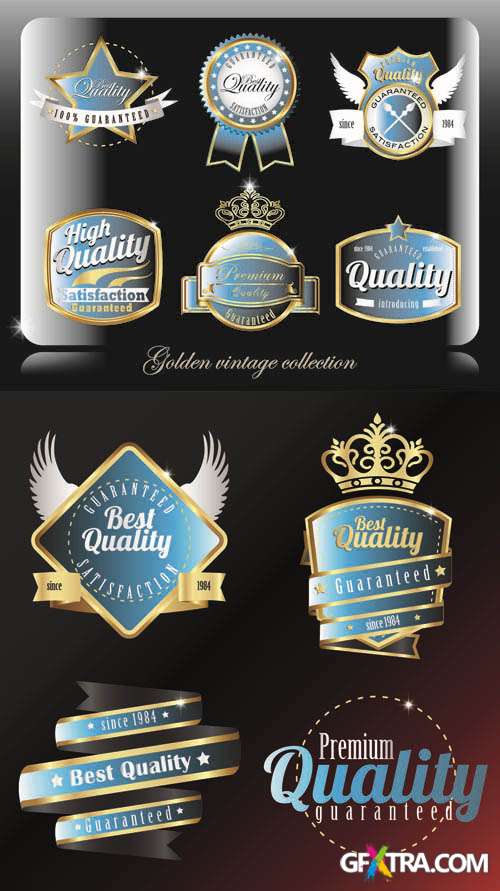 Labels Vector Collection #165