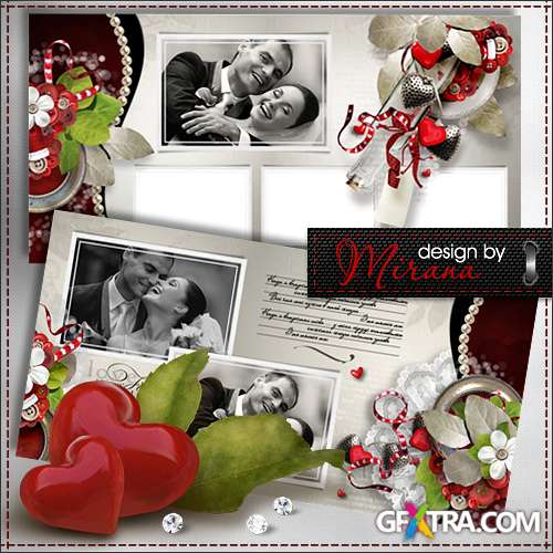 Romantic template photobook - Love Story