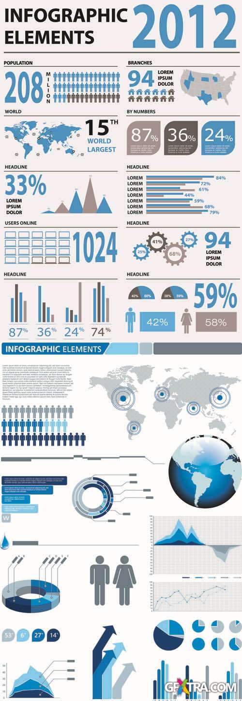 Infographics Vector Pack #220