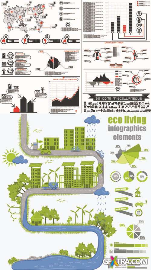 Infographics Vector Pack #217