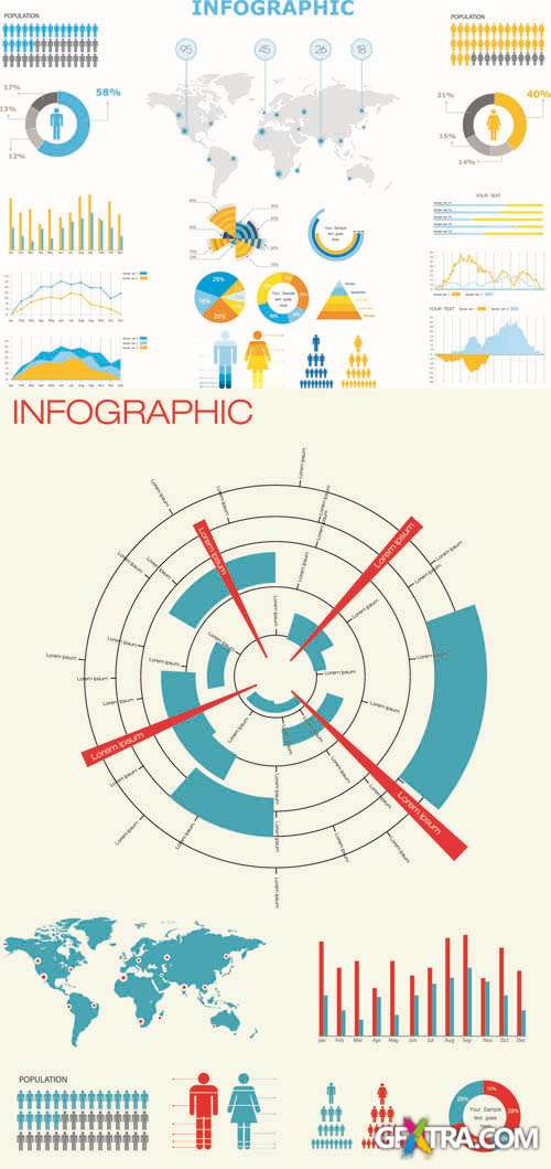 Infographics Vector Pack #225