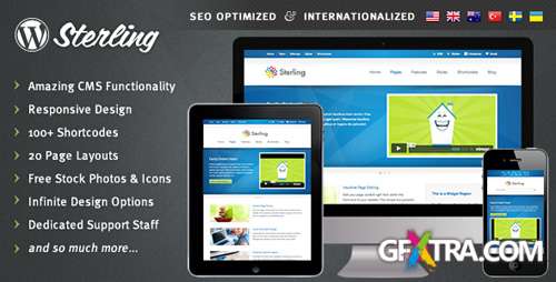 ThemeForest - Sterling v1.0.7 - Responsive Wordpress Theme