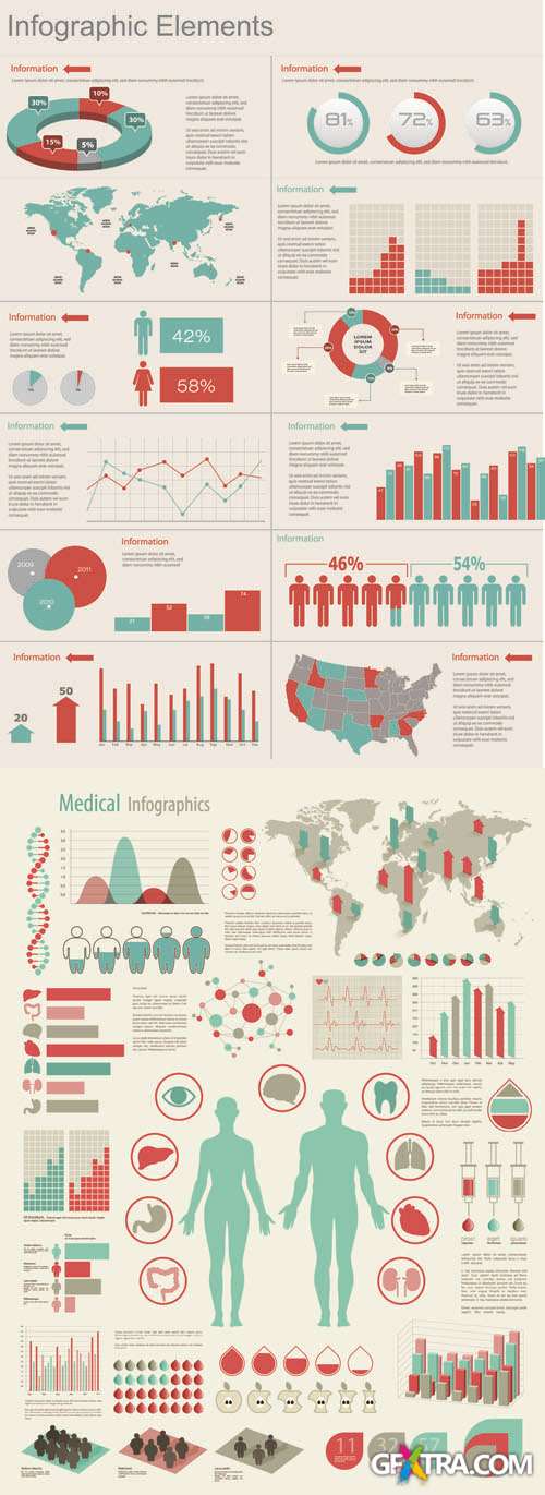 Infographics Vector Pack #237