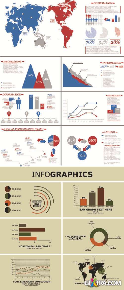 Infographics Vector Pack #233