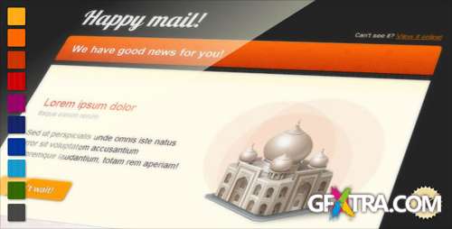 ThemeForest - Happy Mail - Newsletter - RIP