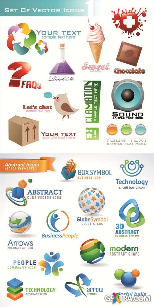 Logo Elements Vector Set #133