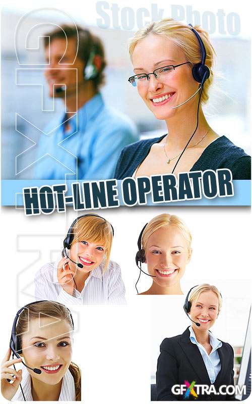 Hot-Line Operator - UHQ Stock Photo