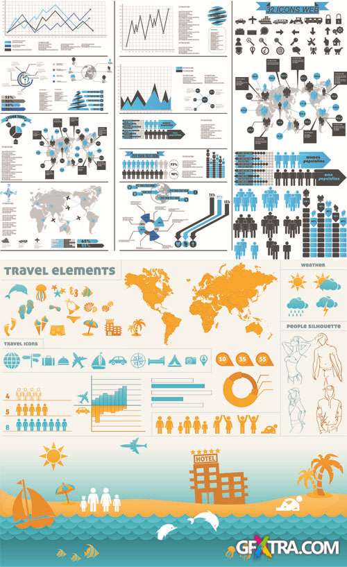 Infographics Vector Pack #255