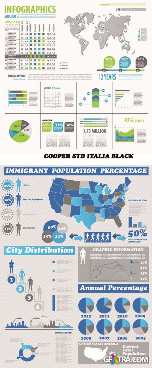 Infographics Vector Pack #253