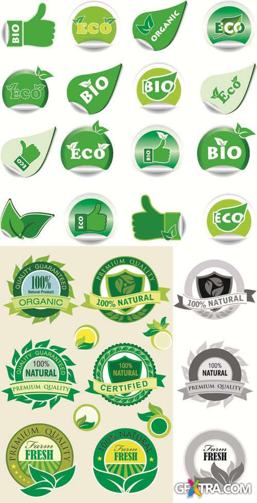 Labels Vector Collection #194