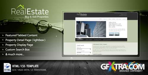 ThemeForest - Realestate Business HTML/CSS Template