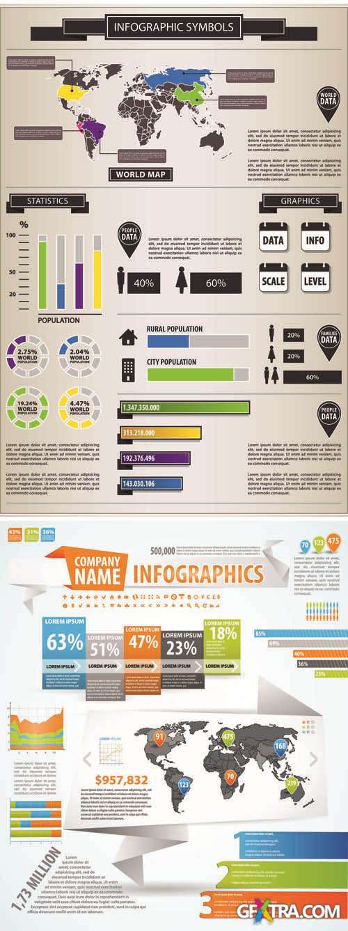 Infographics Vector Pack #263