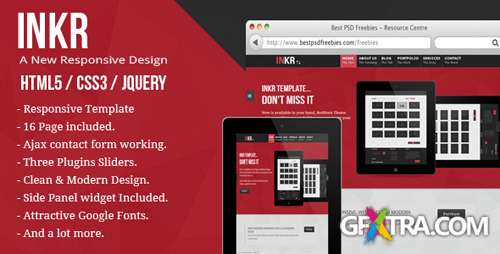 ThemeForest - INKR: multi-purpose responsive html5 template