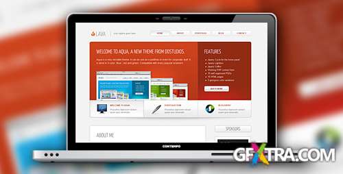 ThemeForest - AQUA - TERRA - LAVA - BLOG - PORTFOLIO HTML