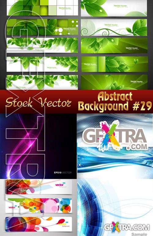 Vector Abstract Backgrounds #29 - Stock Vector