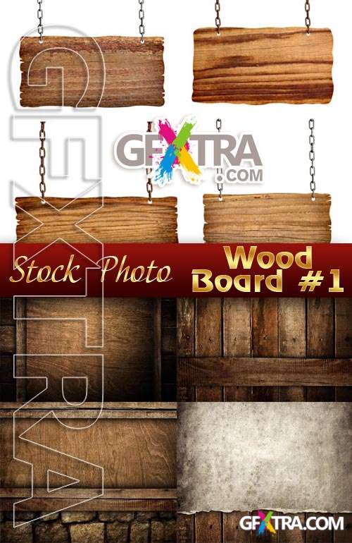 Wooden Backgrounds # 1 - Stock Photo