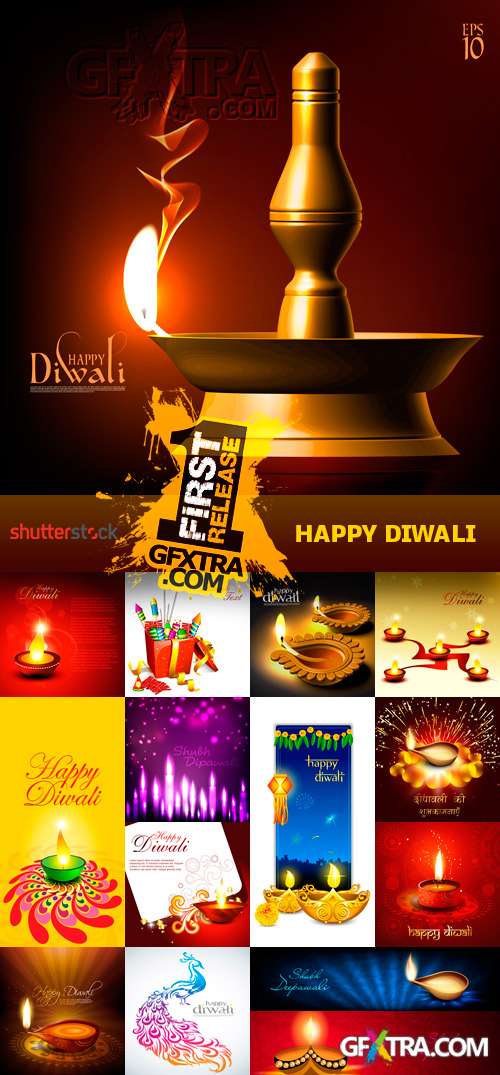 Amazing SS - Happy Diwali, 25xEPS