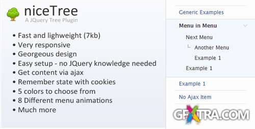 CodeCanyon - niceTree - JQuery Tree Plugin