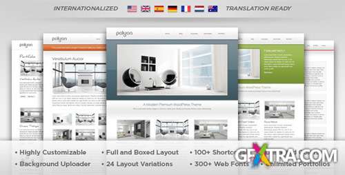 ThemeForest - Polyon v1.4 - Futuristic WordPress Theme (Update)