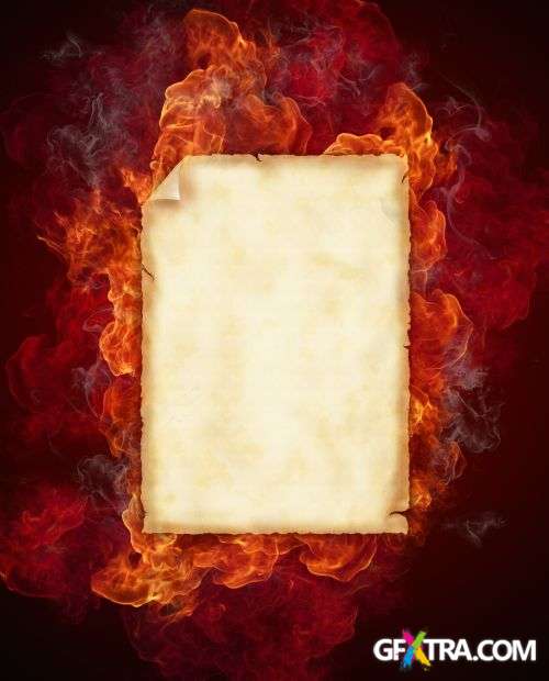 Burned Paper - Shutterstock 25xjpg