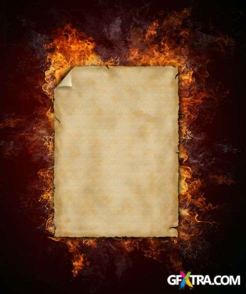 Burned Paper - Shutterstock 25xjpg