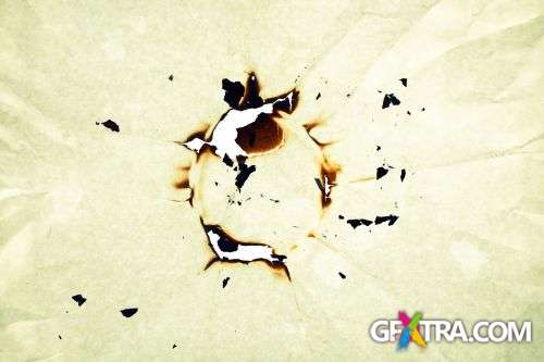 Burned Paper - Shutterstock 25xjpg