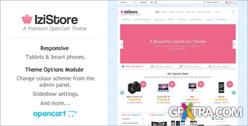 ThemeForest - IziStore - Responsive OpenCart Theme for v1.5.3