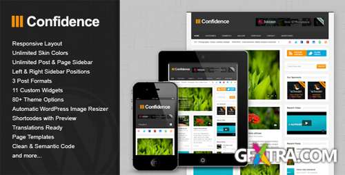 ThemeForest - Confidence - Responsive Blog / Magazine Theme