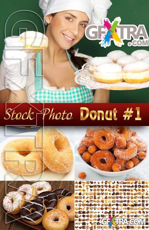 Donut #1 -  Stock Photo