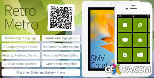 ThemeForest - Retro Metro | SMV Creations (Fully working)