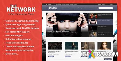 ThemeForest - The Network v1.3.6 - Magazine WordPress Theme