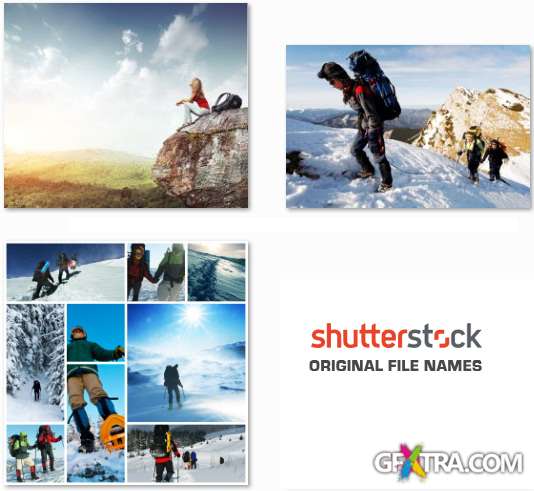 Mountaineering, Rock-climbing, Travel and Tourism - HQ Stock Photo