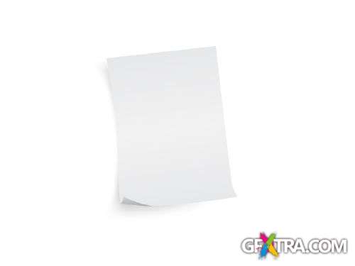 Blank Paper- Shutterstock 25xEPS