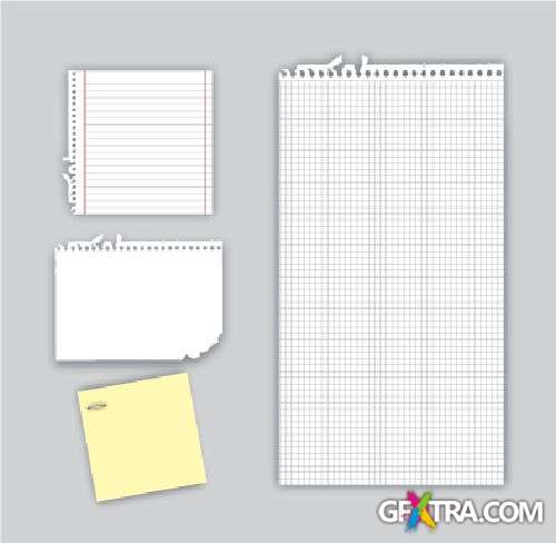 Blank Paper- Shutterstock 25xEPS