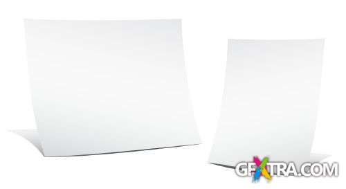 Blank Paper- Shutterstock 25xEPS