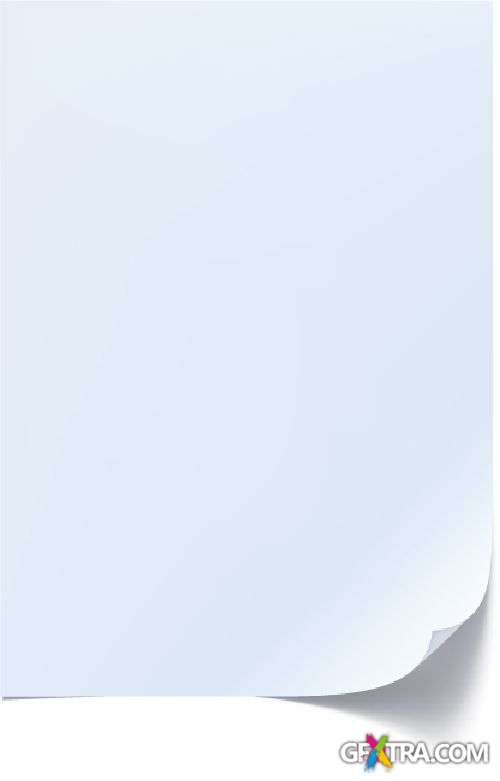 Blank Paper- Shutterstock 25xEPS