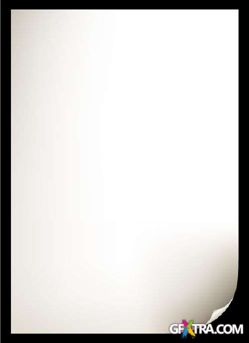 Blank Paper- Shutterstock 25xEPS