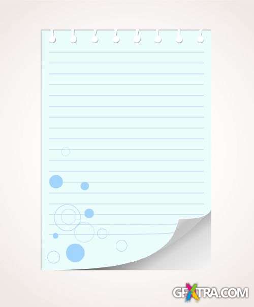 Blank Paper- Shutterstock 25xEPS